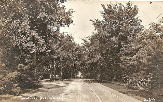 montrose looking west toward Ravenswood 1905